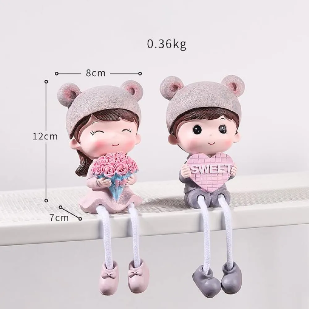 BHOOLU&GOOLU Hanging Leg Doll Showpiece – Style -1