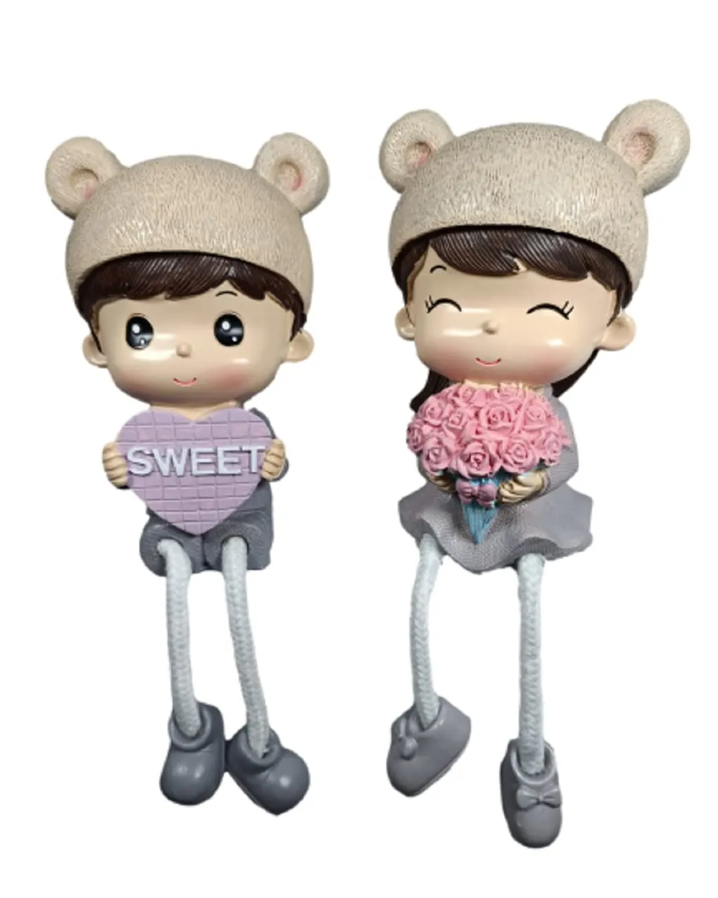 BHOOLU&GOOLU Hanging Leg Doll Showpiece – Style -1