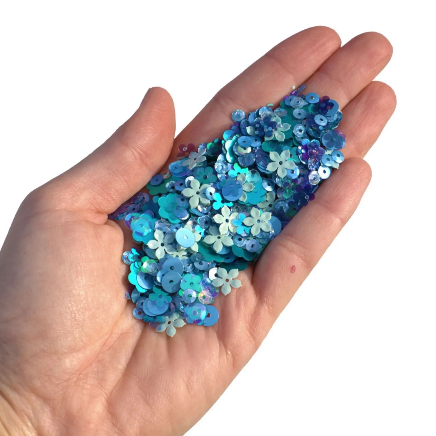 Blue Cove Sequins