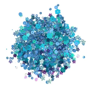 Blue Cove Sequins