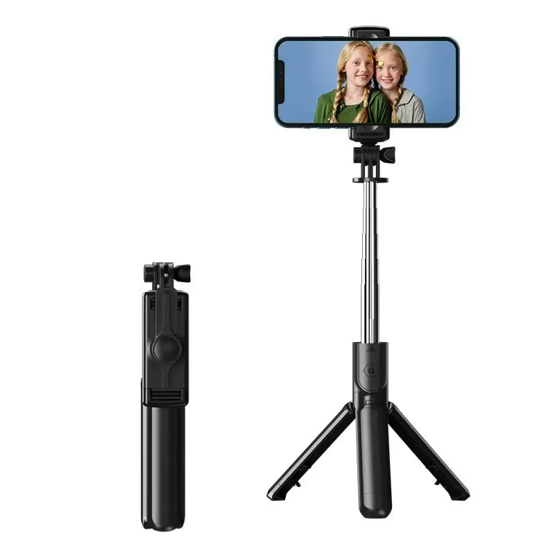 Bluetooth Wireless Selfie Stick Mini Tripod Extendable Monopod Remote Shutter