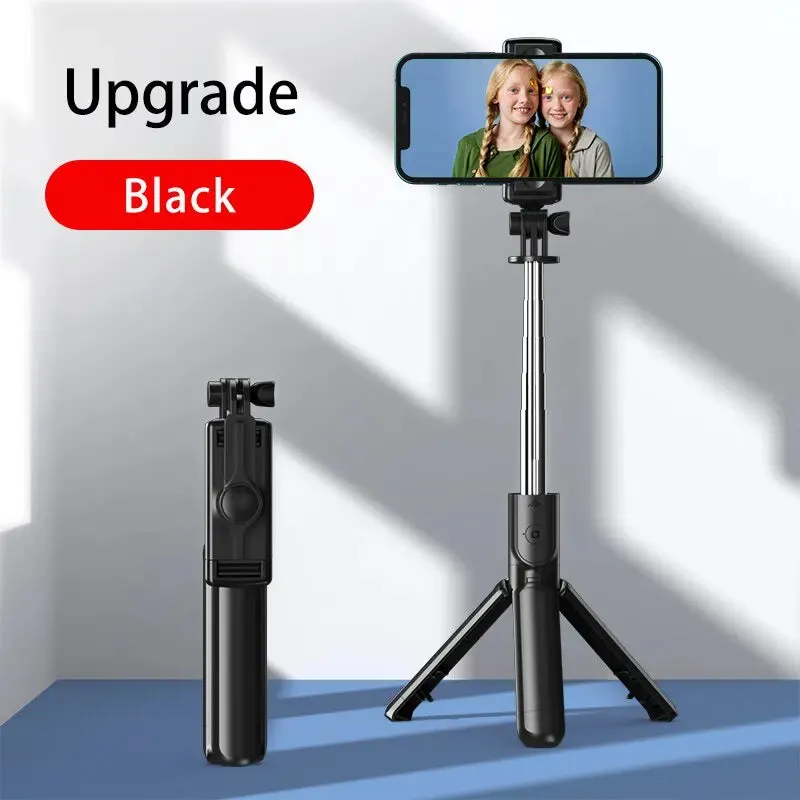 Bluetooth Wireless Selfie Stick Mini Tripod Extendable Monopod Remote Shutter
