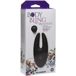 Body Bling Breathless - Rechargeable Mini-Vibe - Purple****