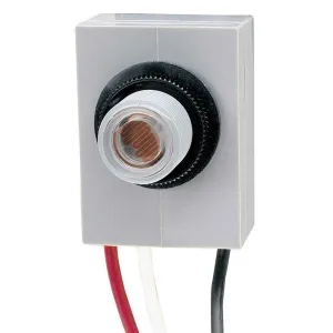 Button Photo Control Fixture Mount 1800W 120 VAC