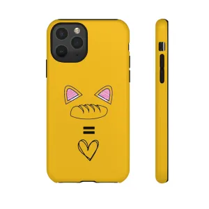 cat loaf yellow tough case