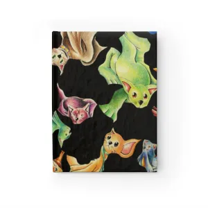 Cat Pattern Journal - Ruled Line