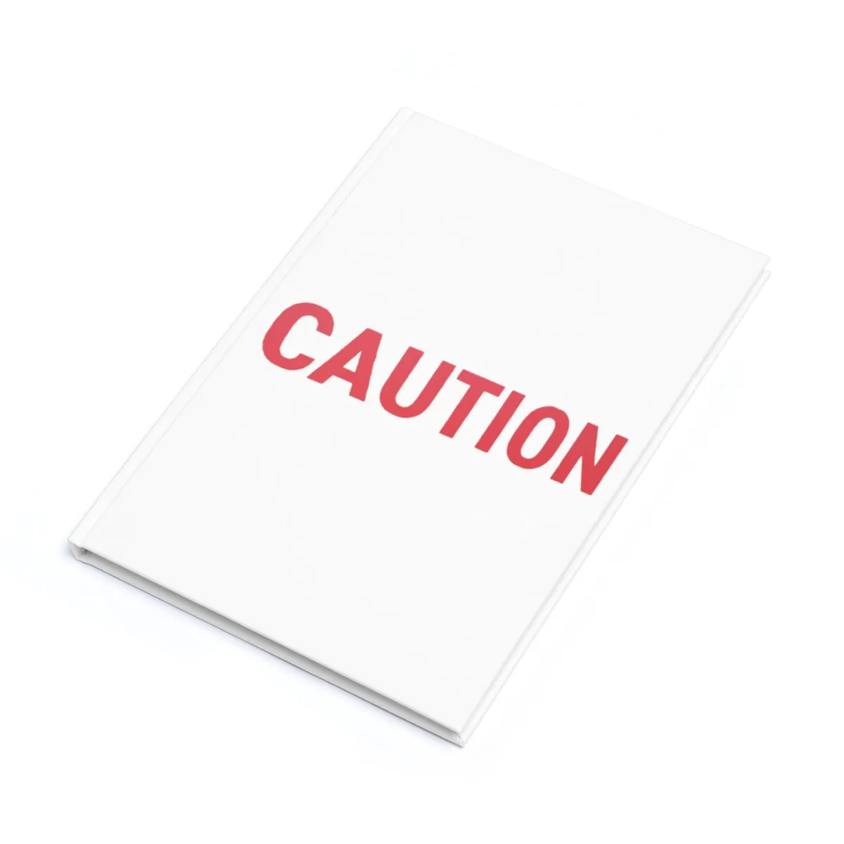 Caution Hardcover Journal (A5)