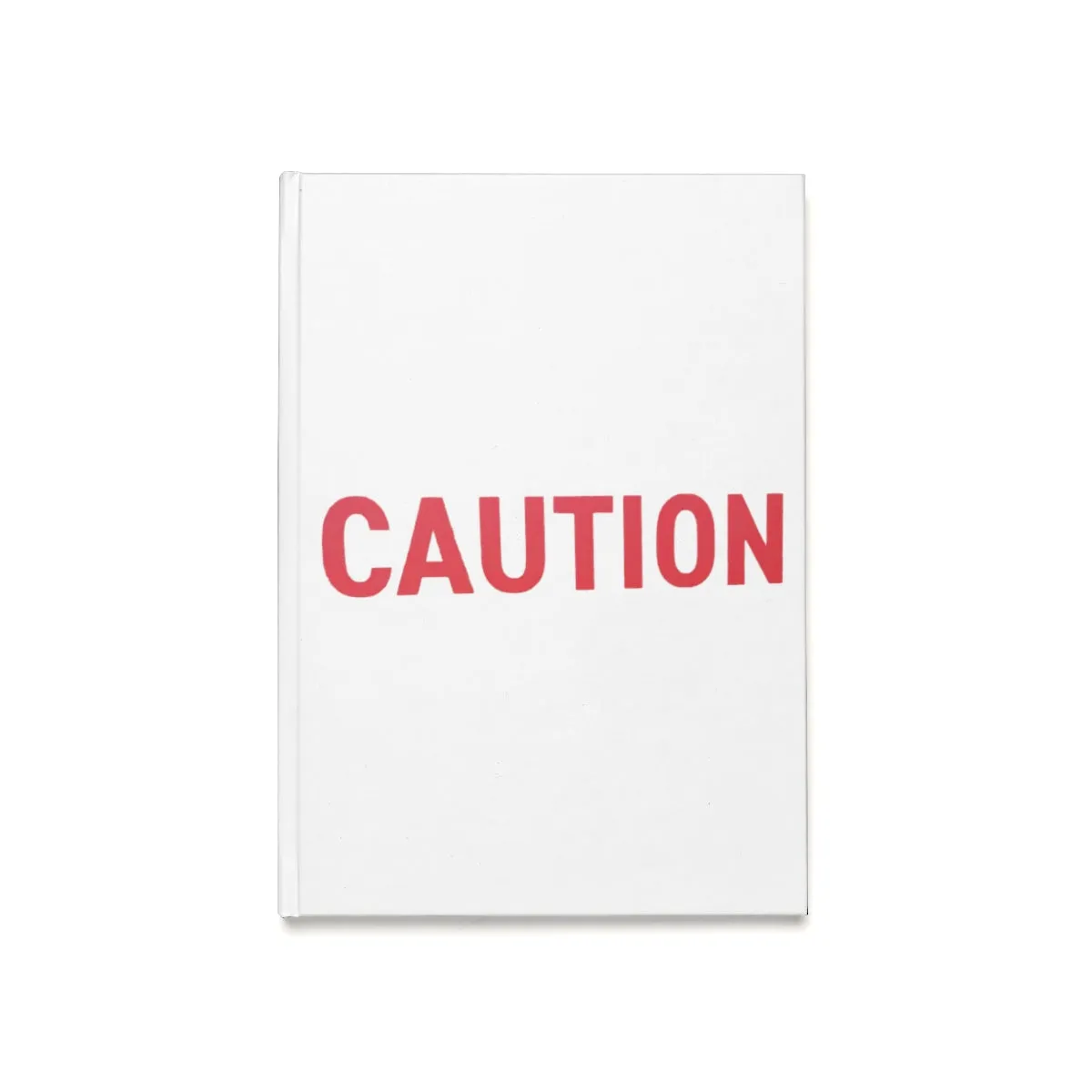 Caution Hardcover Journal (A5)