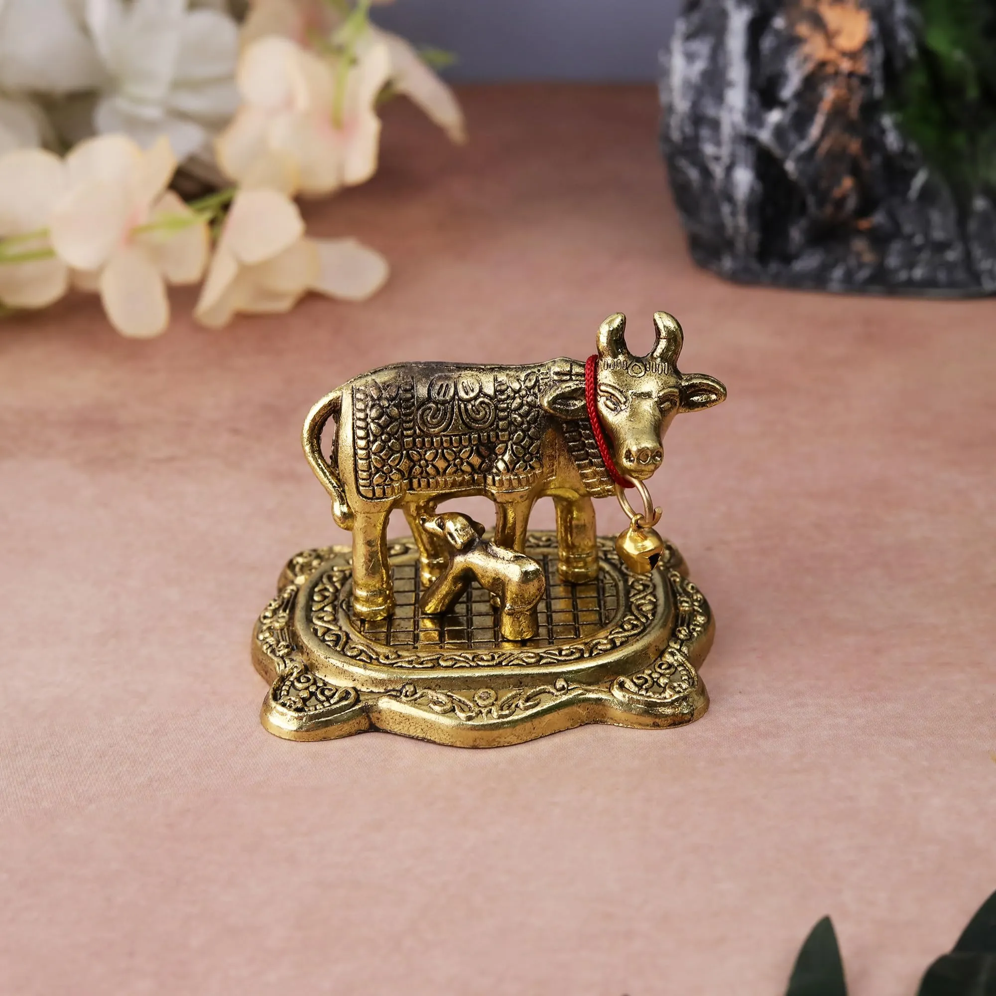 Click Pujan Kamdhenu - Golden