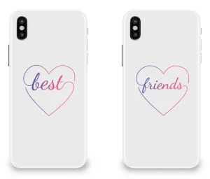 Colorful Hearts Best Friend - BFF Matching Phone Cases