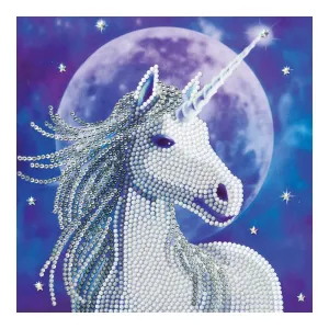Craft Buddy DIY Crystal Art Card Kit - Starlight Unicorn