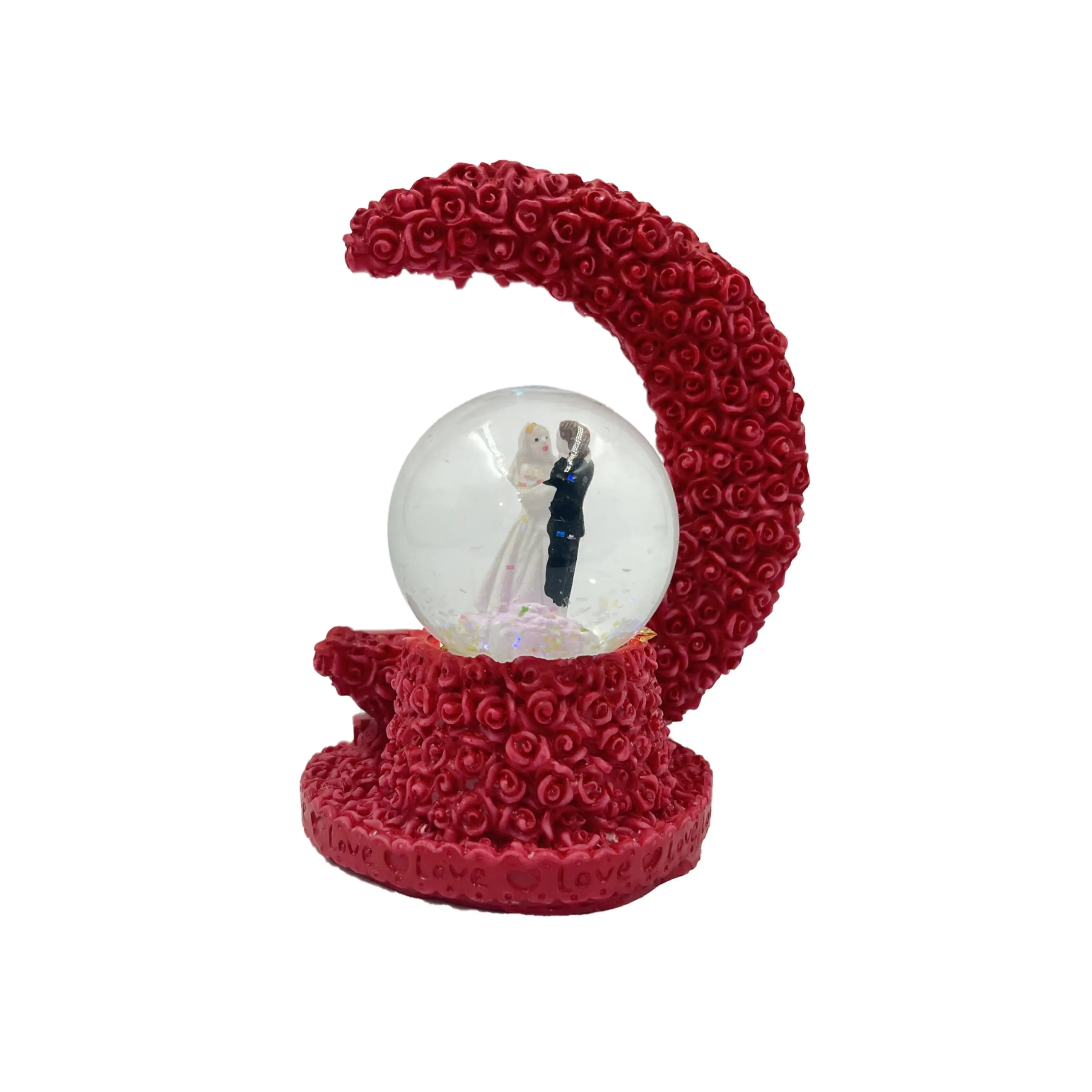 CraftVatika Romantic Love Couple Showpiece for Valentines Day Gifts with Lighting Valentines Gift for Girlfriend and Boyfriend, Husband, Valentine Gift for Him Her