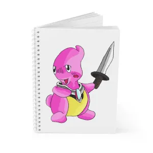 Curswordsman Spiral Notebook