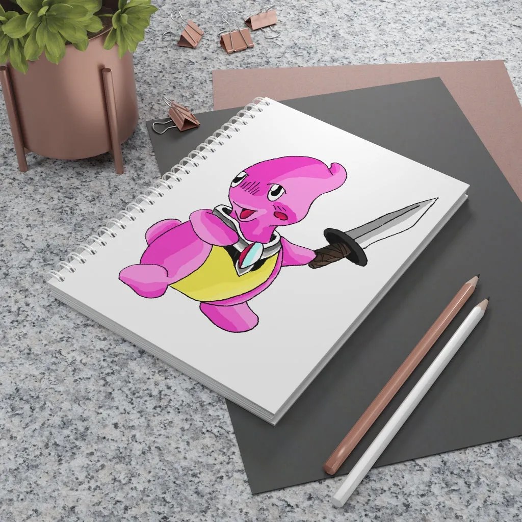 Curswordsman Spiral Notebook