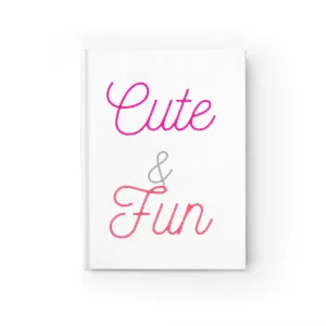 Cute and Fun Journal - Ruled Line