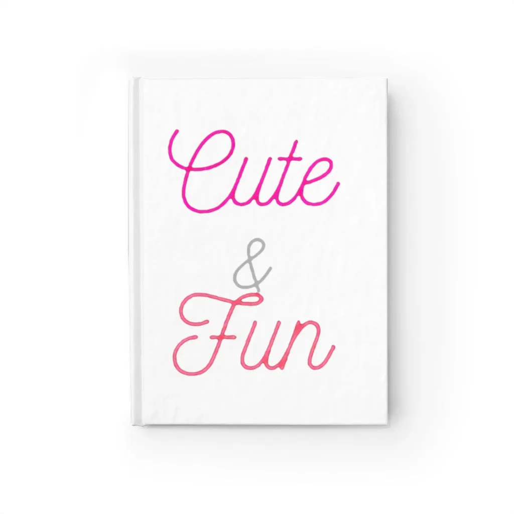 Cute and Fun Journal - Ruled Line