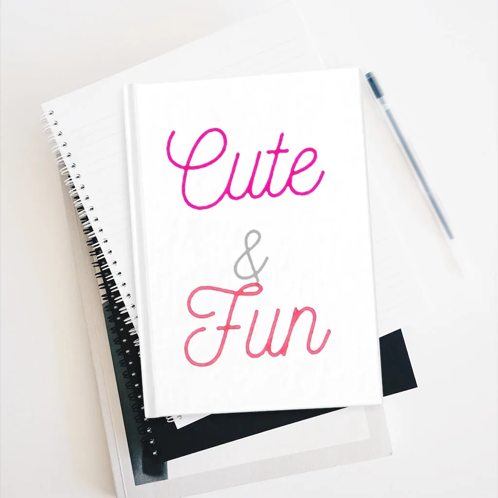 Cute and Fun Journal - Ruled Line