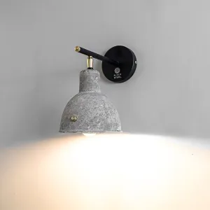 Cws102 Zolo Concrete Metal Wall Sconce