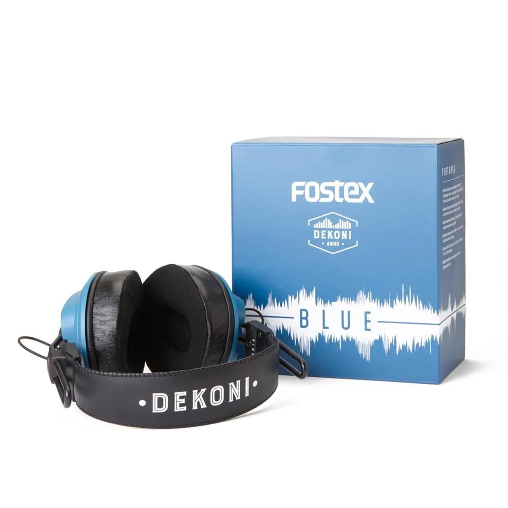 Dekoni Audio Blue by Fostex Planar-Magnetic Headphones