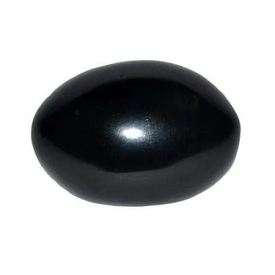 Devama The Divine™ Natural Black Stone Shaligram/SALIGRAM/SHALAGRAM/SALAGRAMA Shila for Pooja (Religious Stone) for Divine Blessings from GANDAKI River