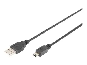 Digitus - Usb Cable - Usb To Mini-Usb Type B - 3 M