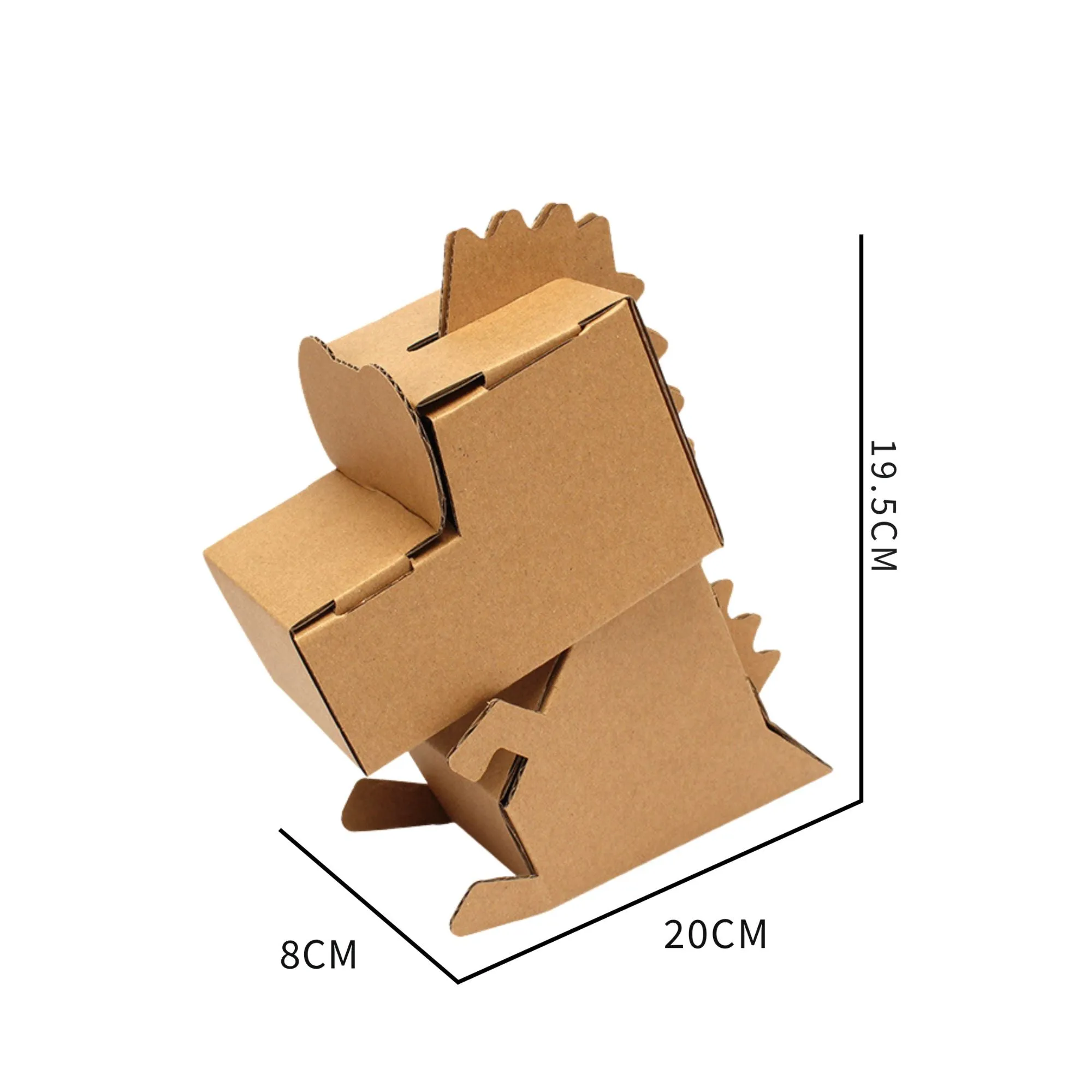 DIY Cardboard Figurines Paint and Colour