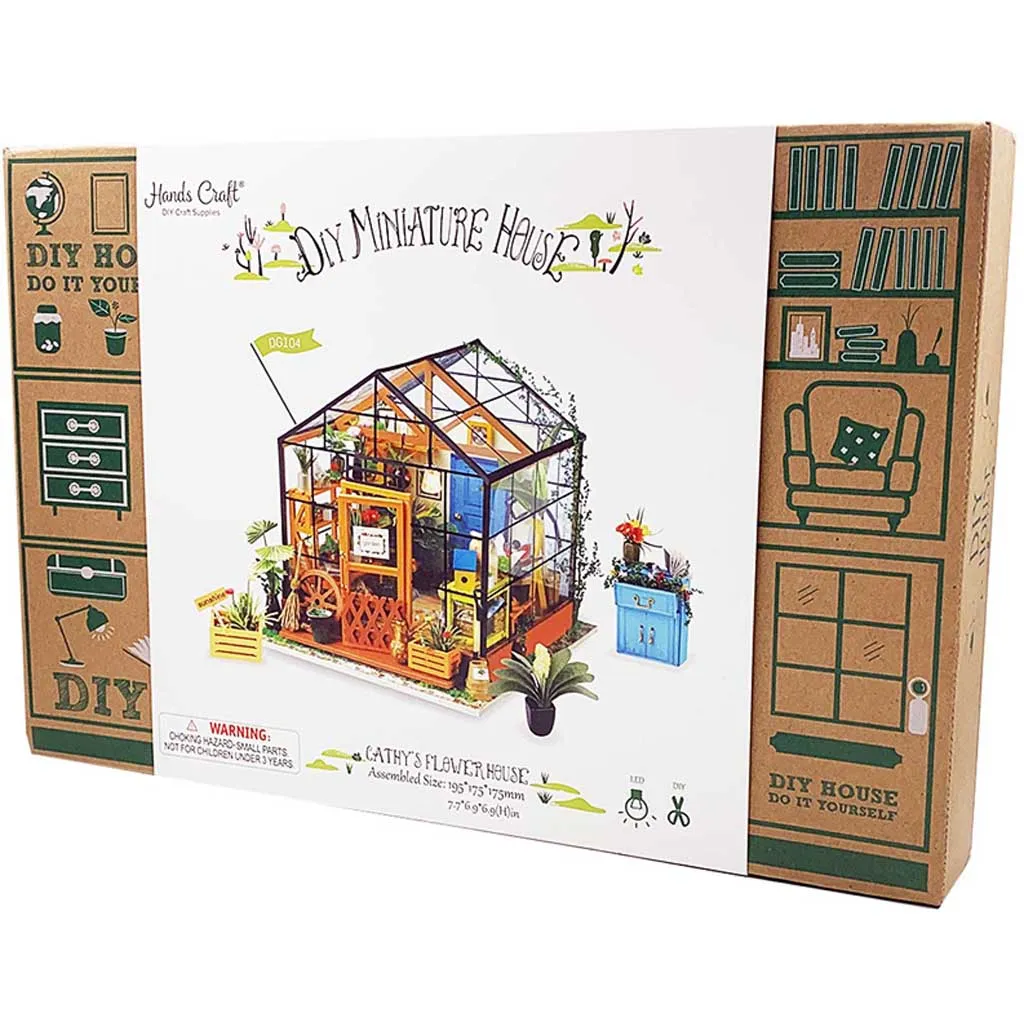 DIY Miniature House: Cathy's Flower House