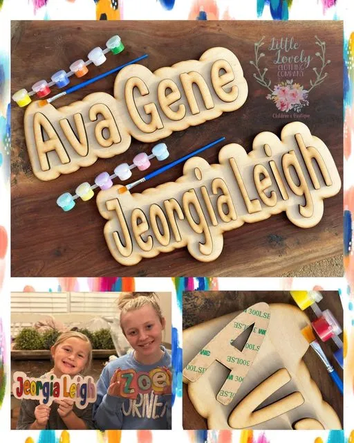 DIY Name Paint Kits Presale ETA Dec to LLCCO