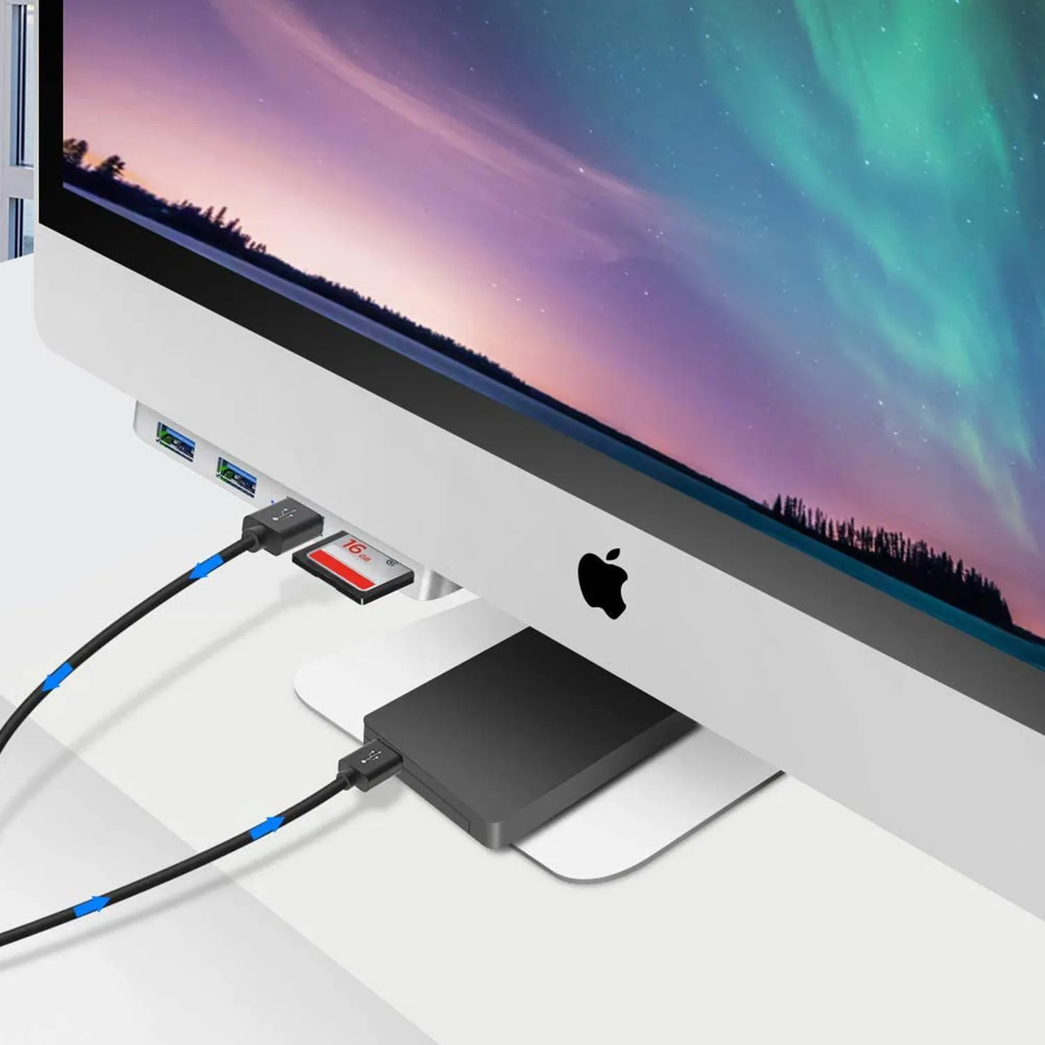 Docking station USB3.0 splitter HUB hub for Apple all-in-one iMac Pro