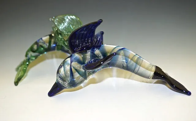 Dolphin with Infused Cremation Ash
