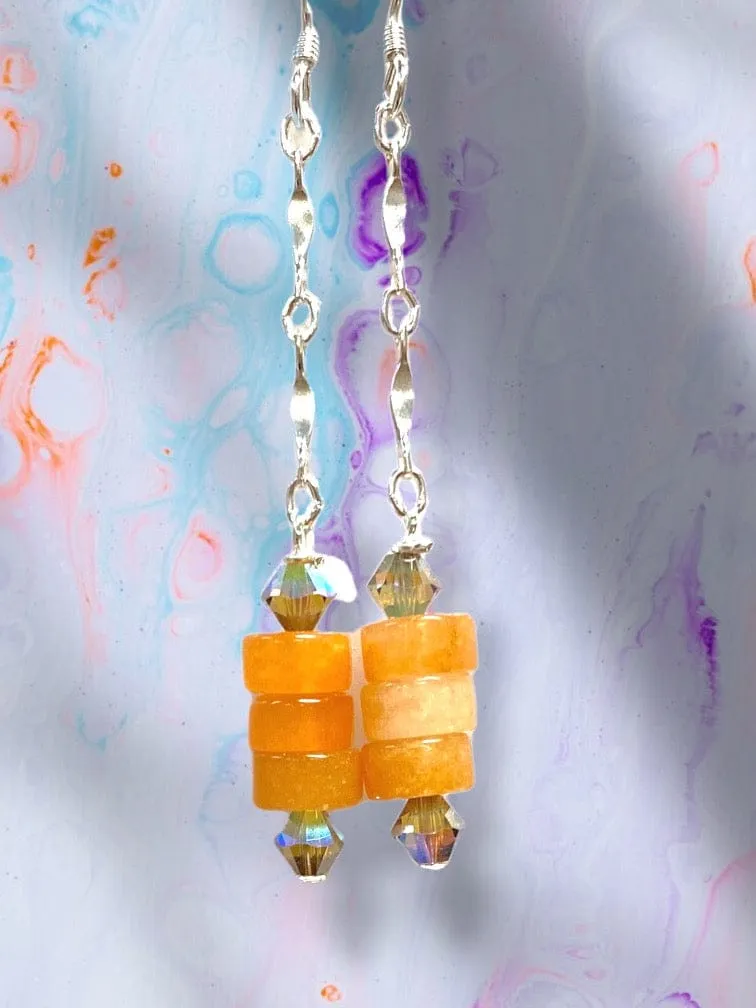 Earring Kit - Gems of the Earth Earrings - Jewelry Making Kit