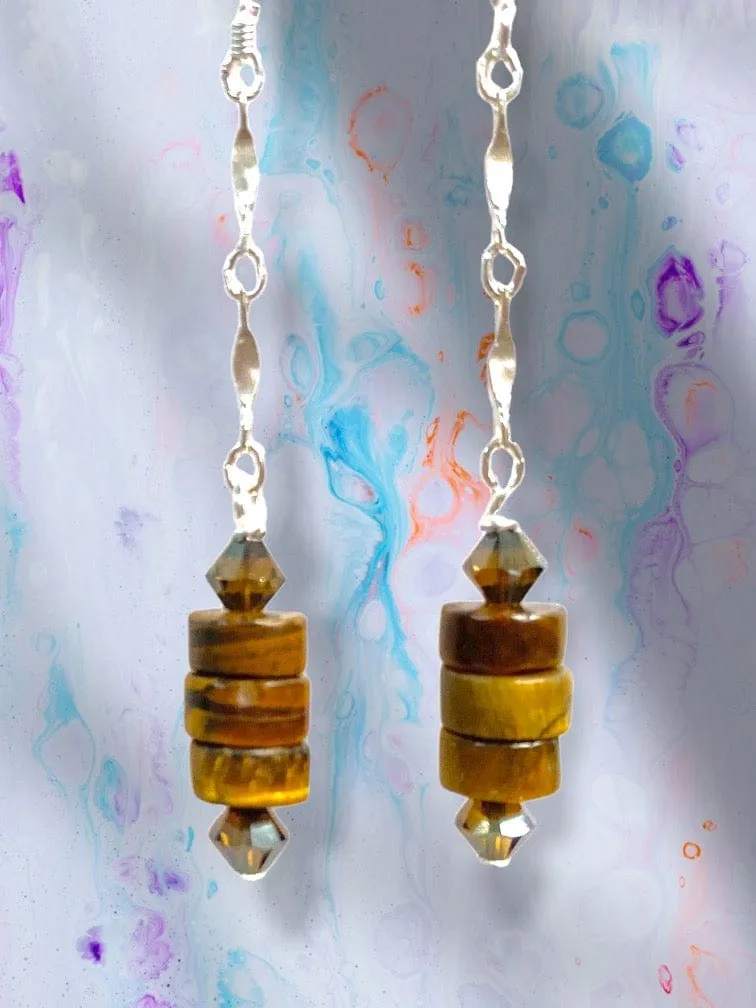 Earring Kit - Gems of the Earth Earrings - Jewelry Making Kit