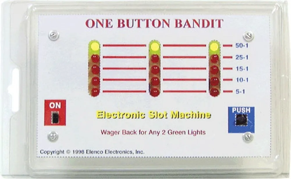 Elenco K-34SLD One Button Bandit Soldering Kit with Iron and Solder