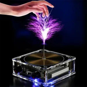 FREE SHIPPINGTouchable Artificial Lightning Spark Musical Coil
