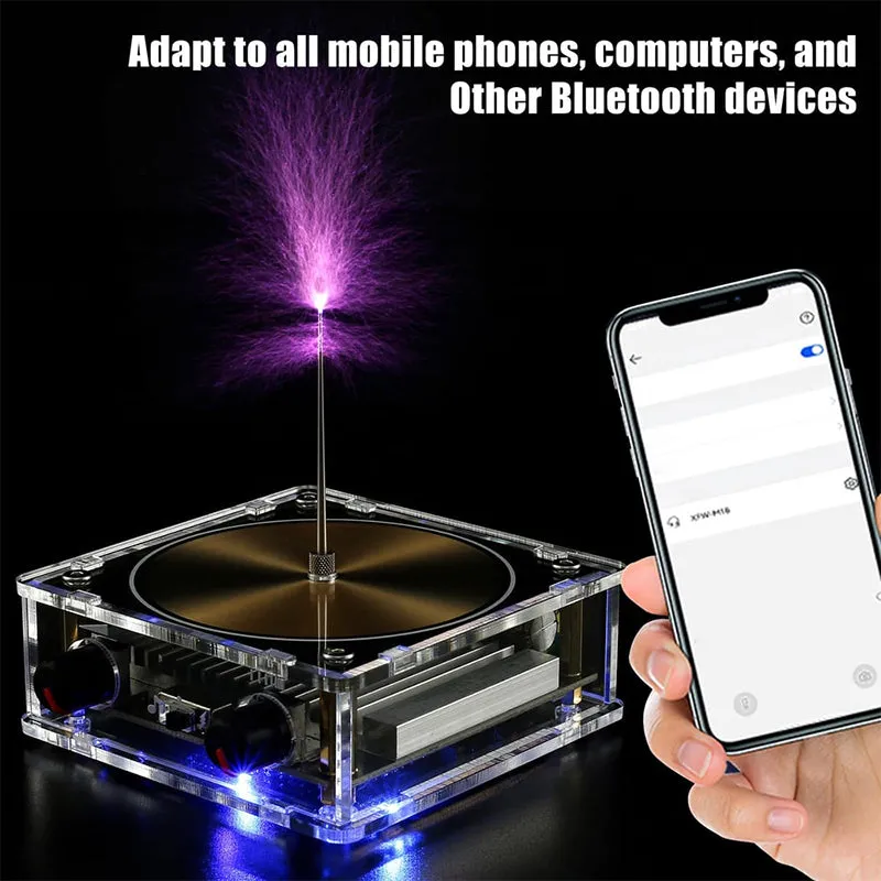 FREE SHIPPINGTouchable Artificial Lightning Spark Musical Coil