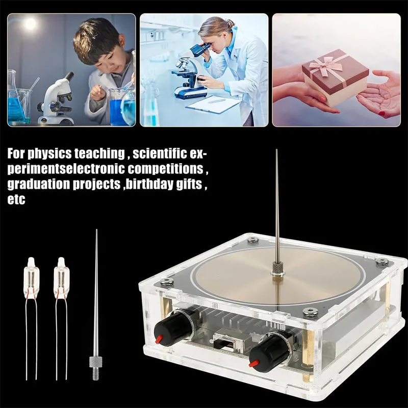 FREE SHIPPINGTouchable Artificial Lightning Spark Musical Coil