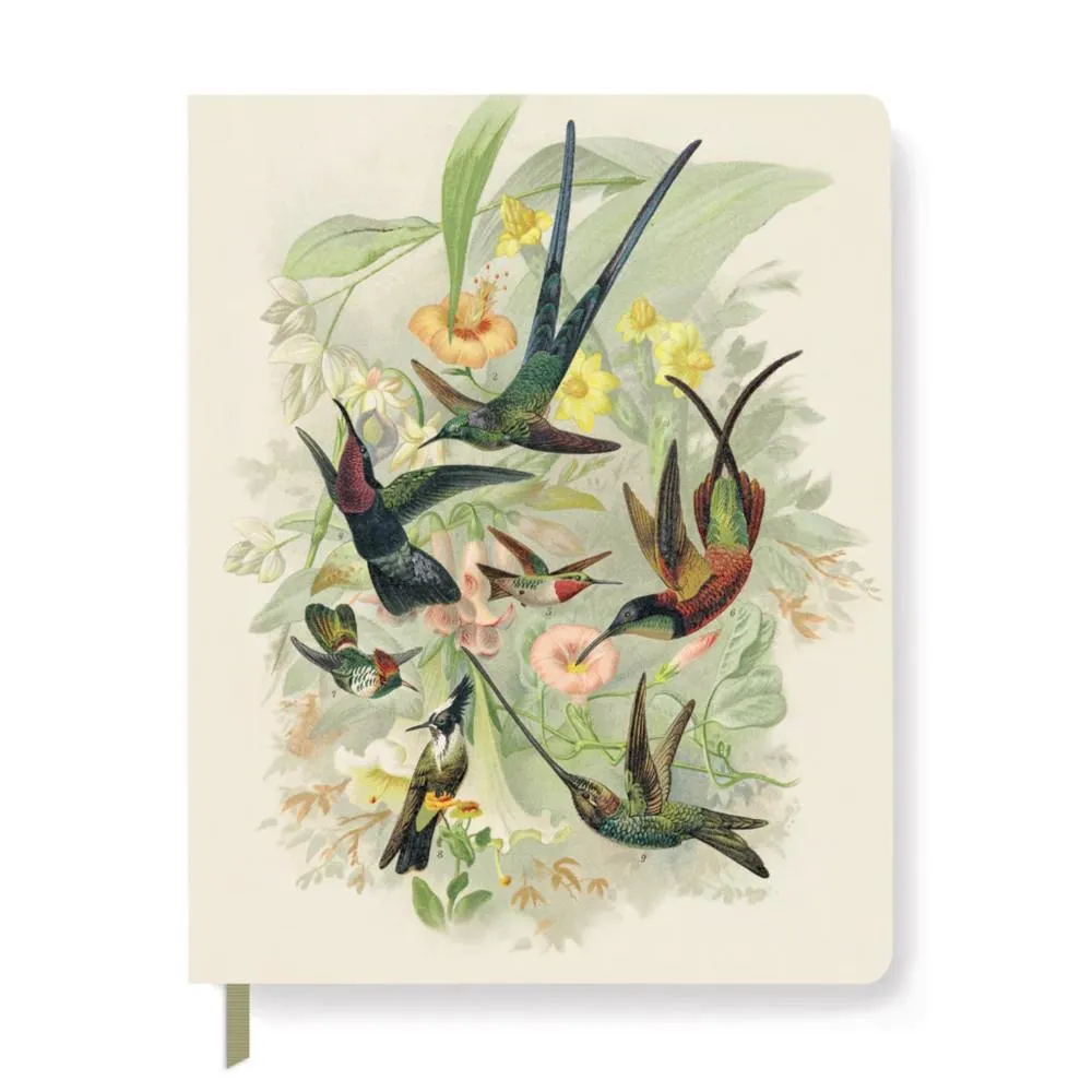 Fringe Studio Notebook Lined - Hummingbirds