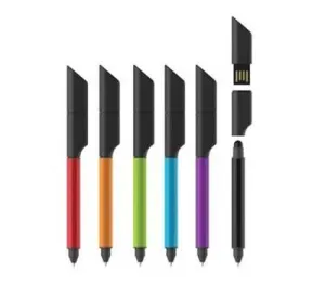 Gift USB Flash Drive Ball Pen with Stylus