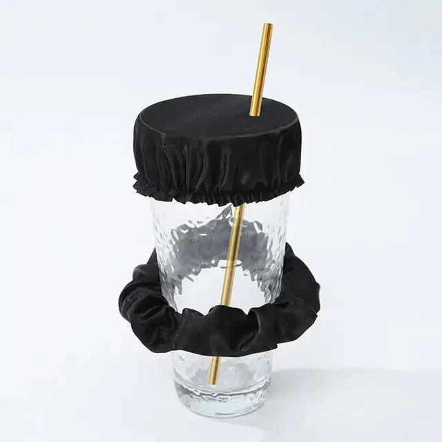 Glass Cover Scrunchie