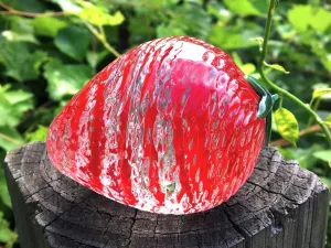 Glass Strawberry