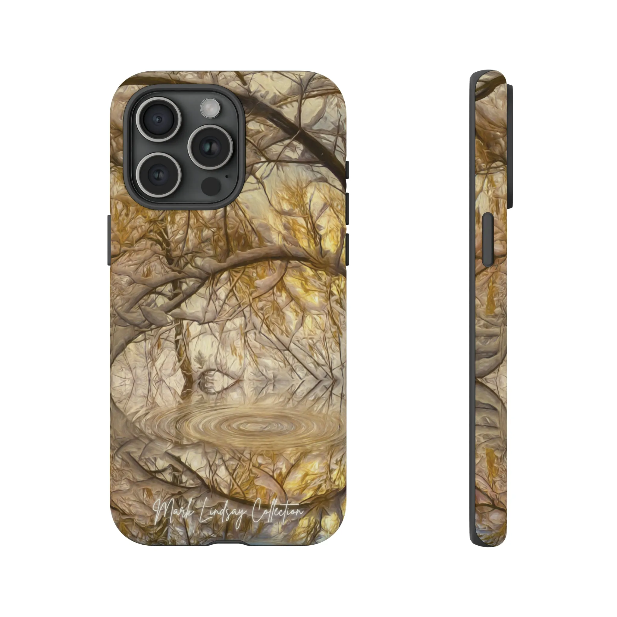 Golden Ripples Premium Impact Resistant Tough Case