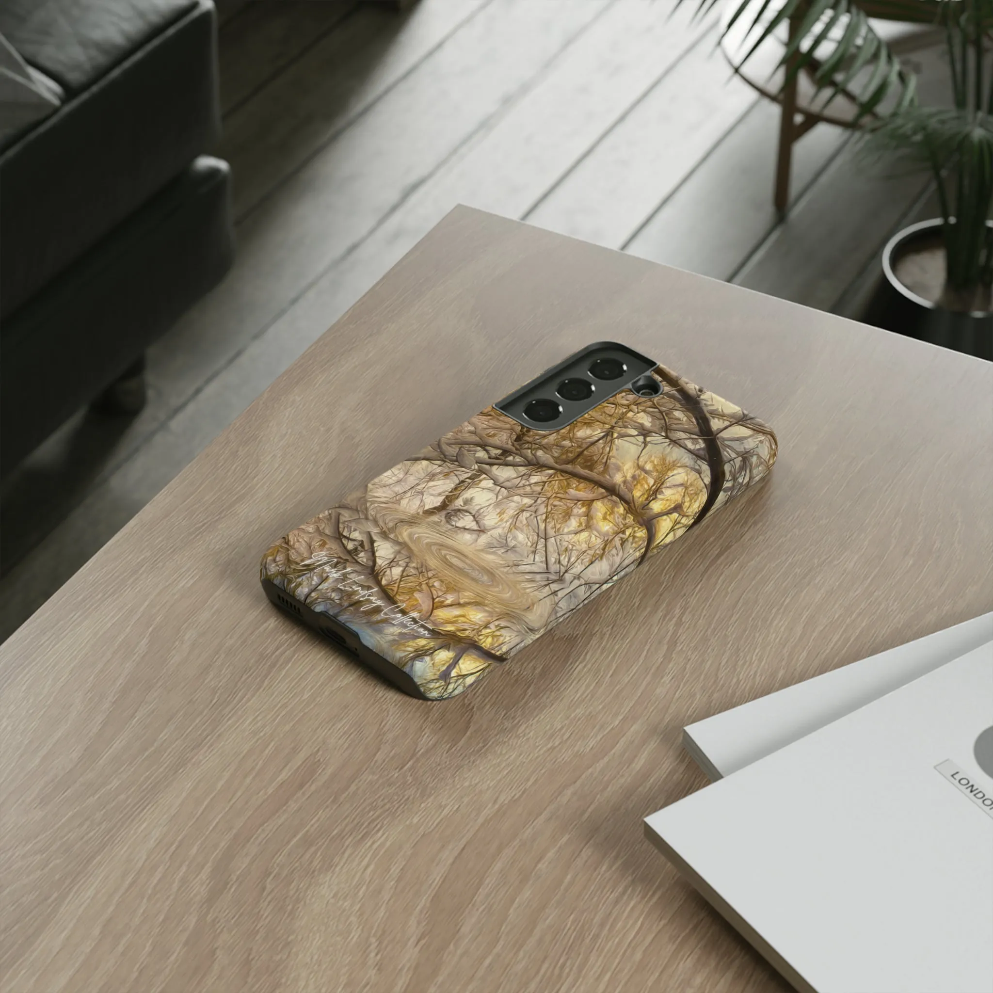 Golden Ripples Premium Impact Resistant Tough Case
