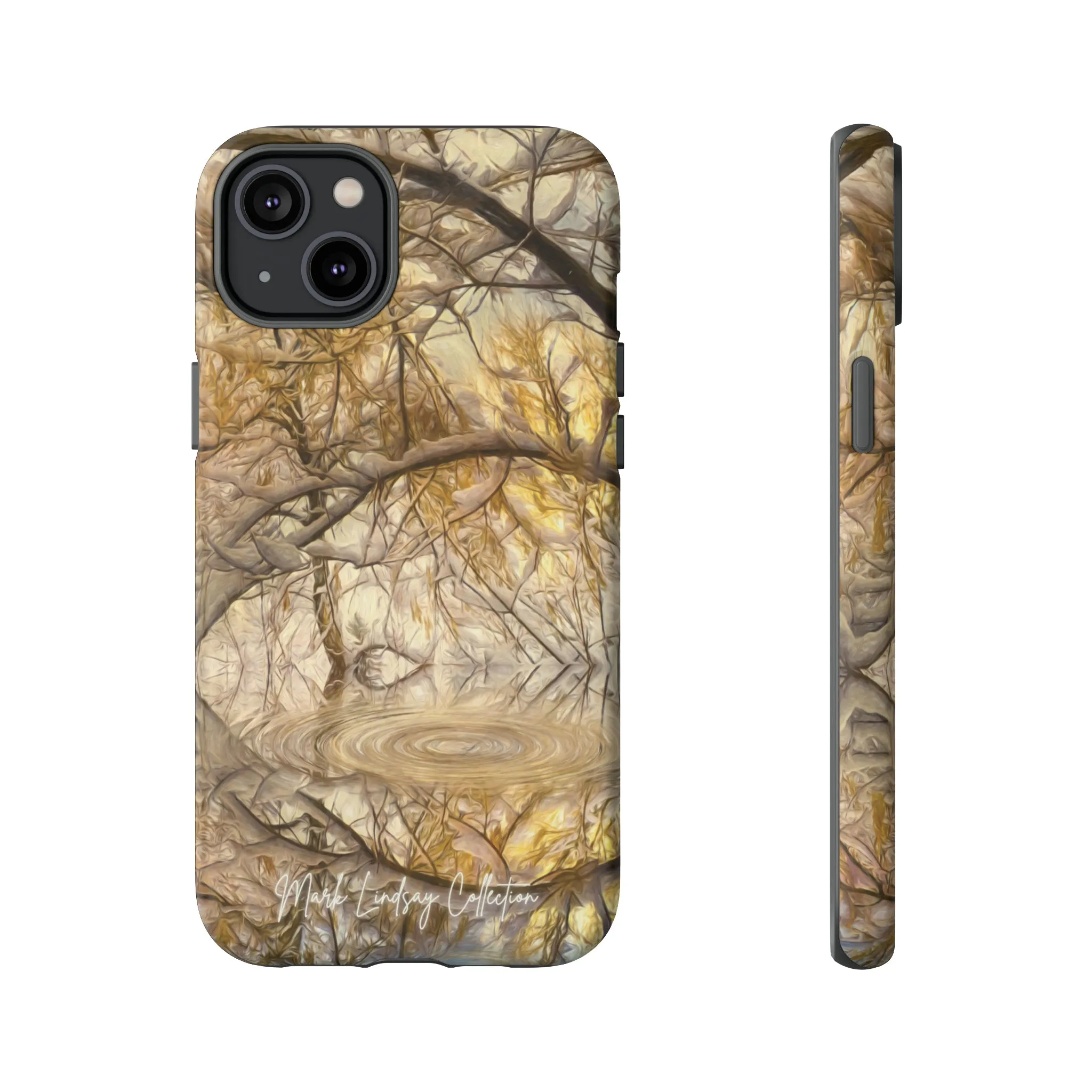 Golden Ripples Premium Impact Resistant Tough Case