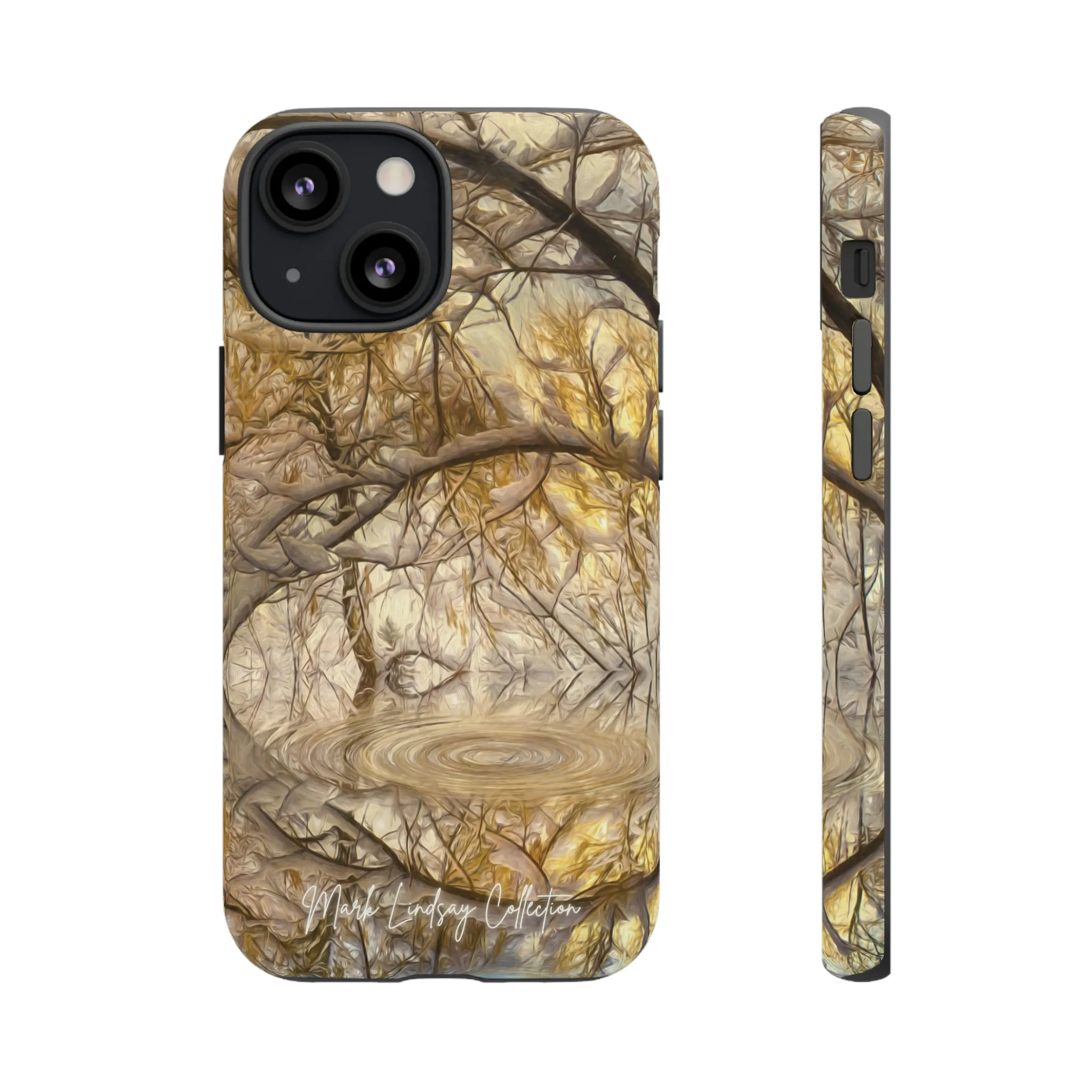 Golden Ripples Premium Impact Resistant Tough Case