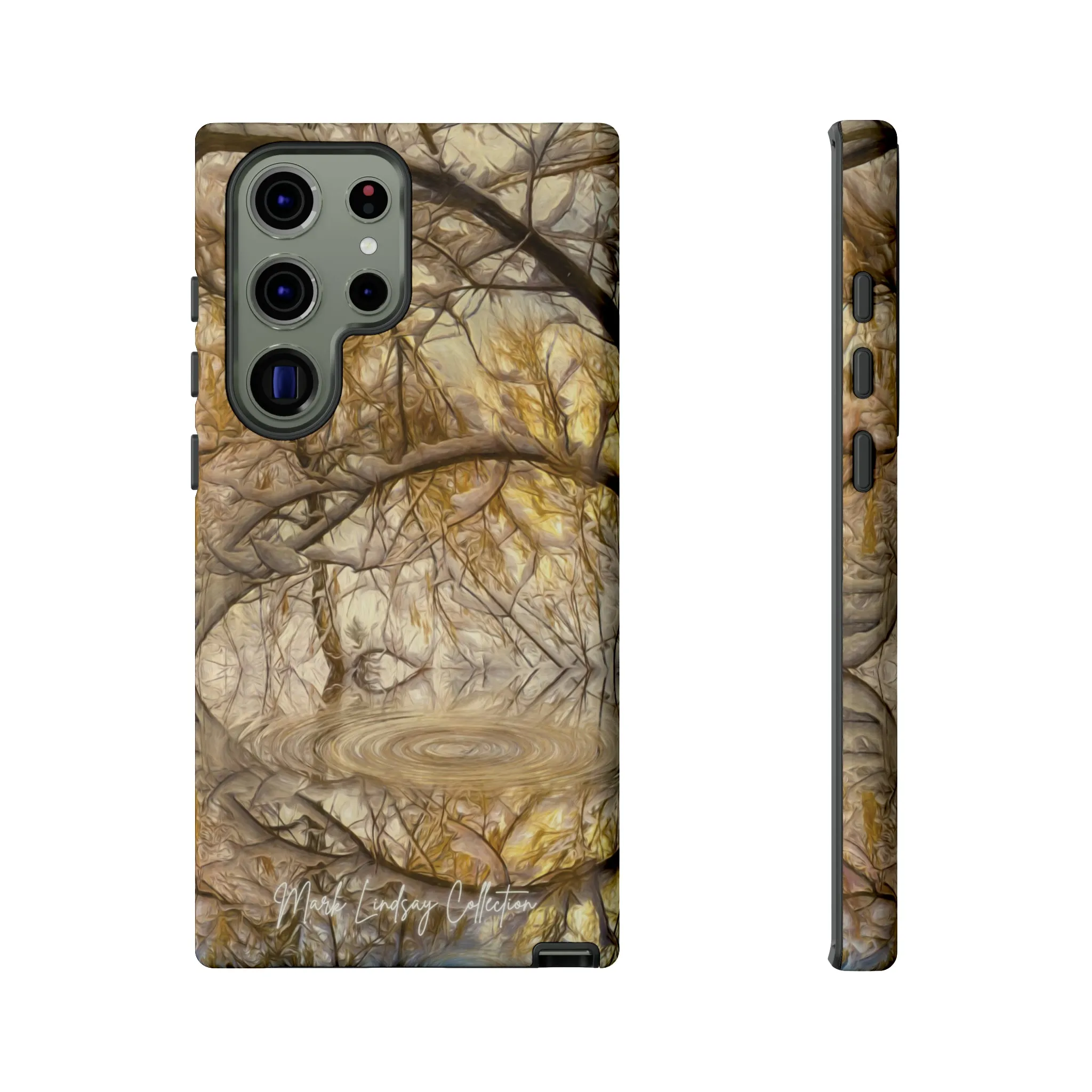 Golden Ripples Premium Impact Resistant Tough Case