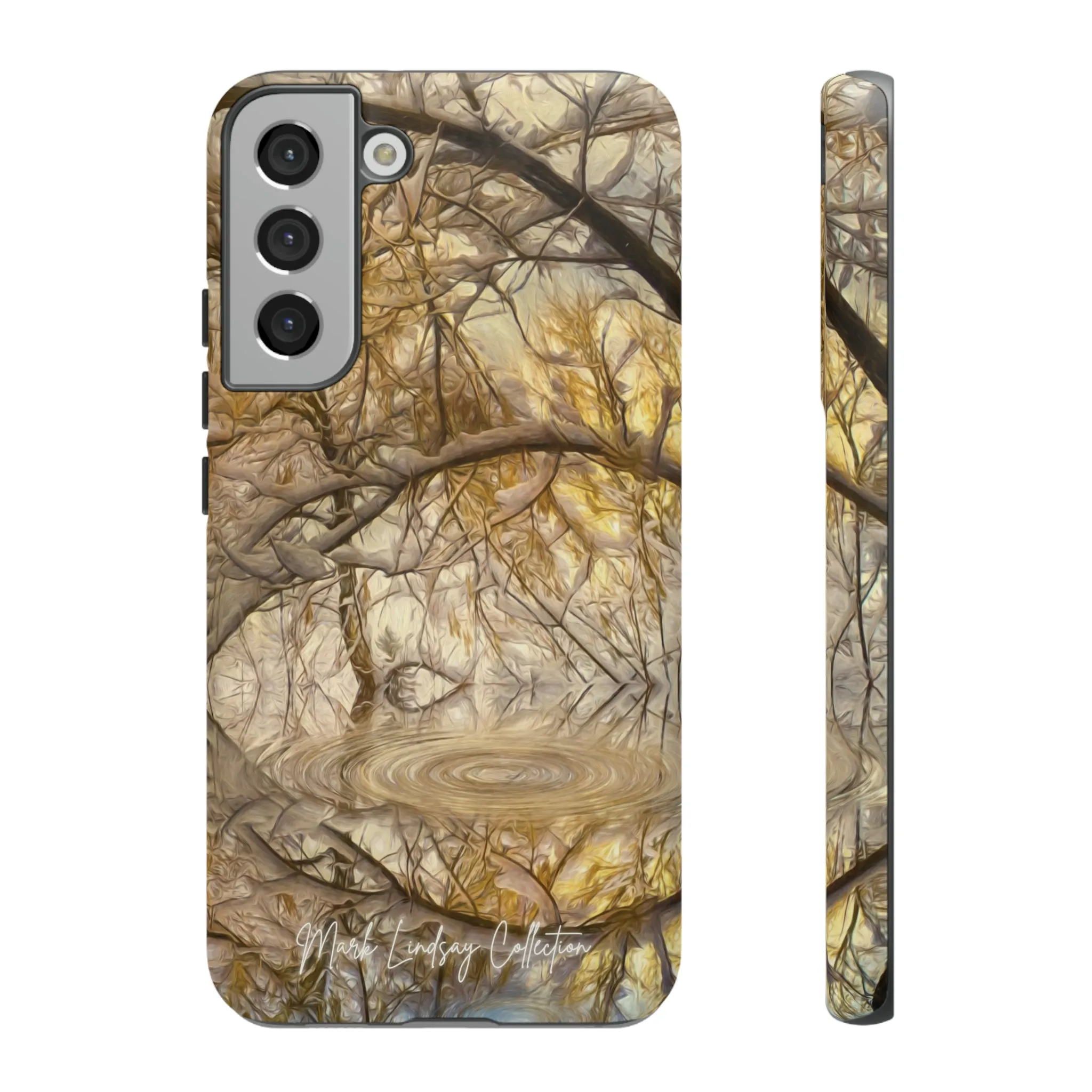 Golden Ripples Premium Impact Resistant Tough Case