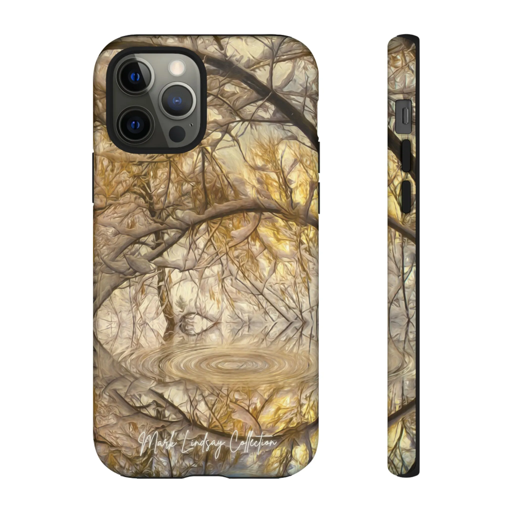 Golden Ripples Premium Impact Resistant Tough Case
