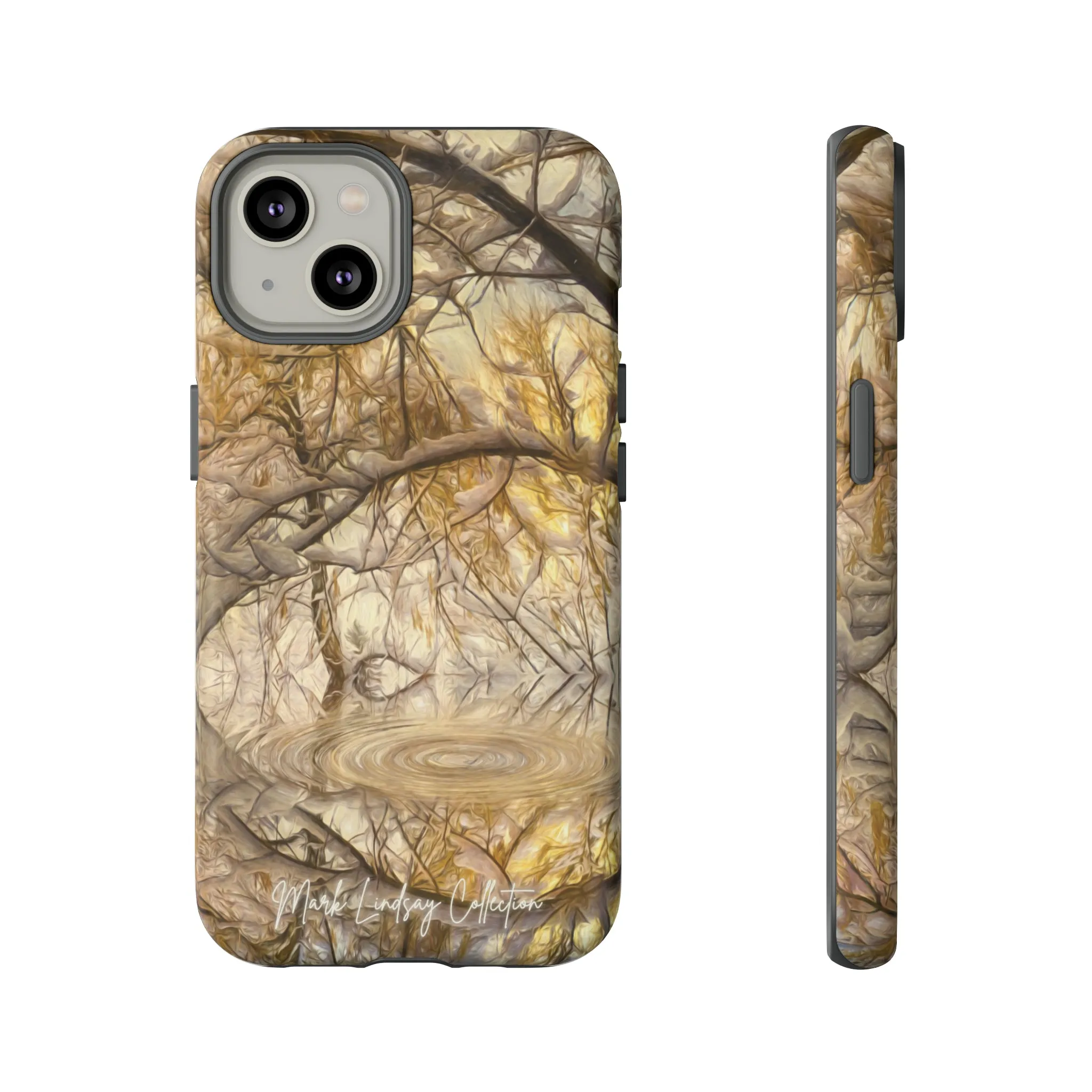 Golden Ripples Premium Impact Resistant Tough Case