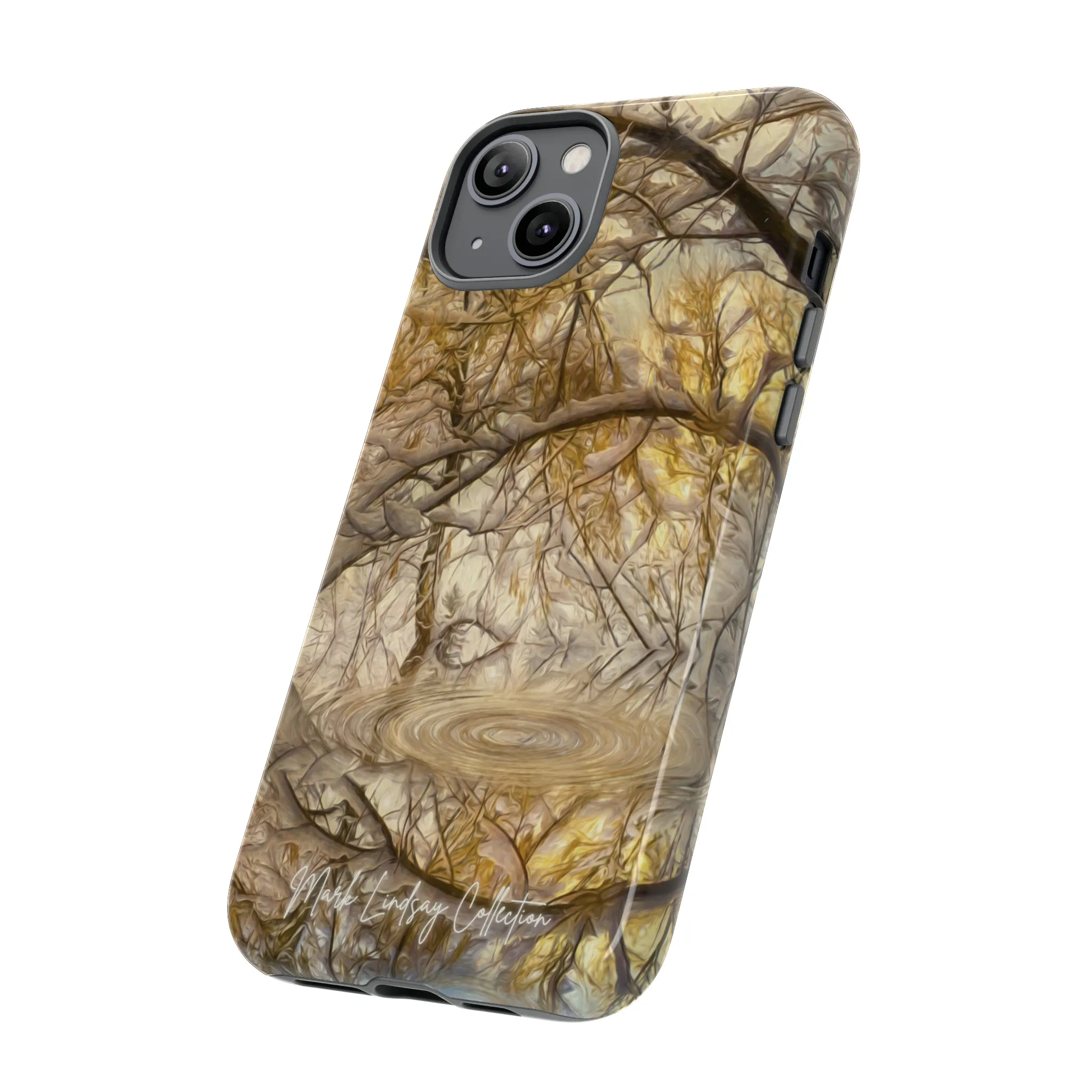 Golden Ripples Premium Impact Resistant Tough Case