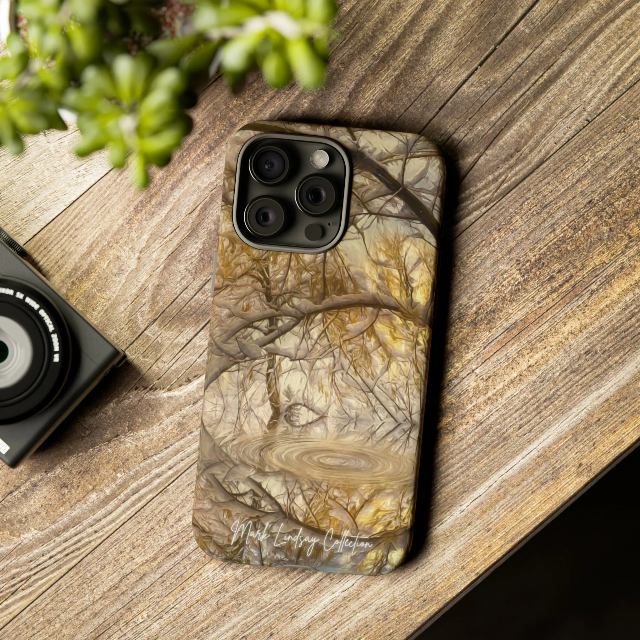 Golden Ripples Premium Impact Resistant Tough Case